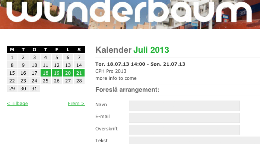 SUMO - Kalender