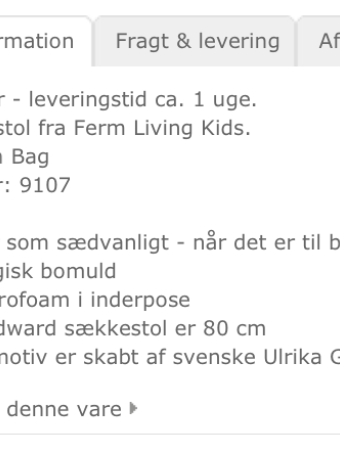 Altid på lager