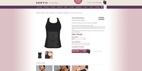 Sass.dk screenshot