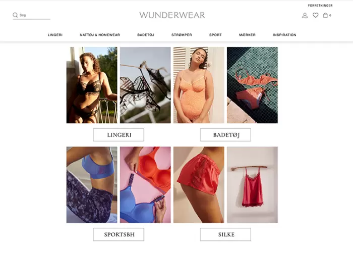 Screenshot af wunderwear.dk