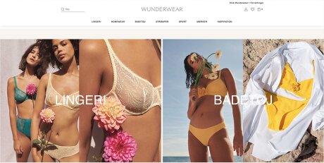 Screenshot af wunderwear.dk